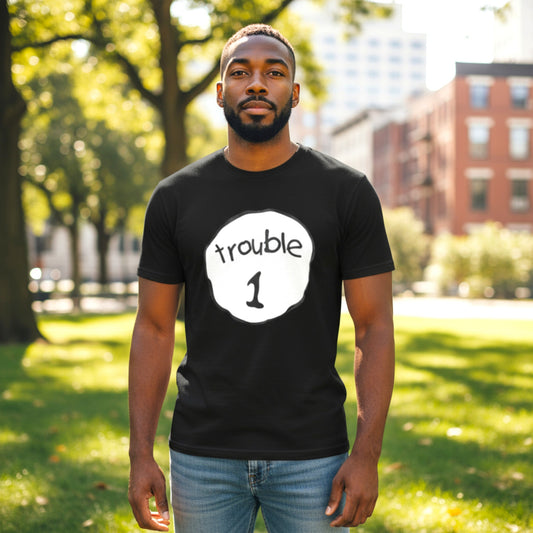 Trouble 1 T-Shirt - Black