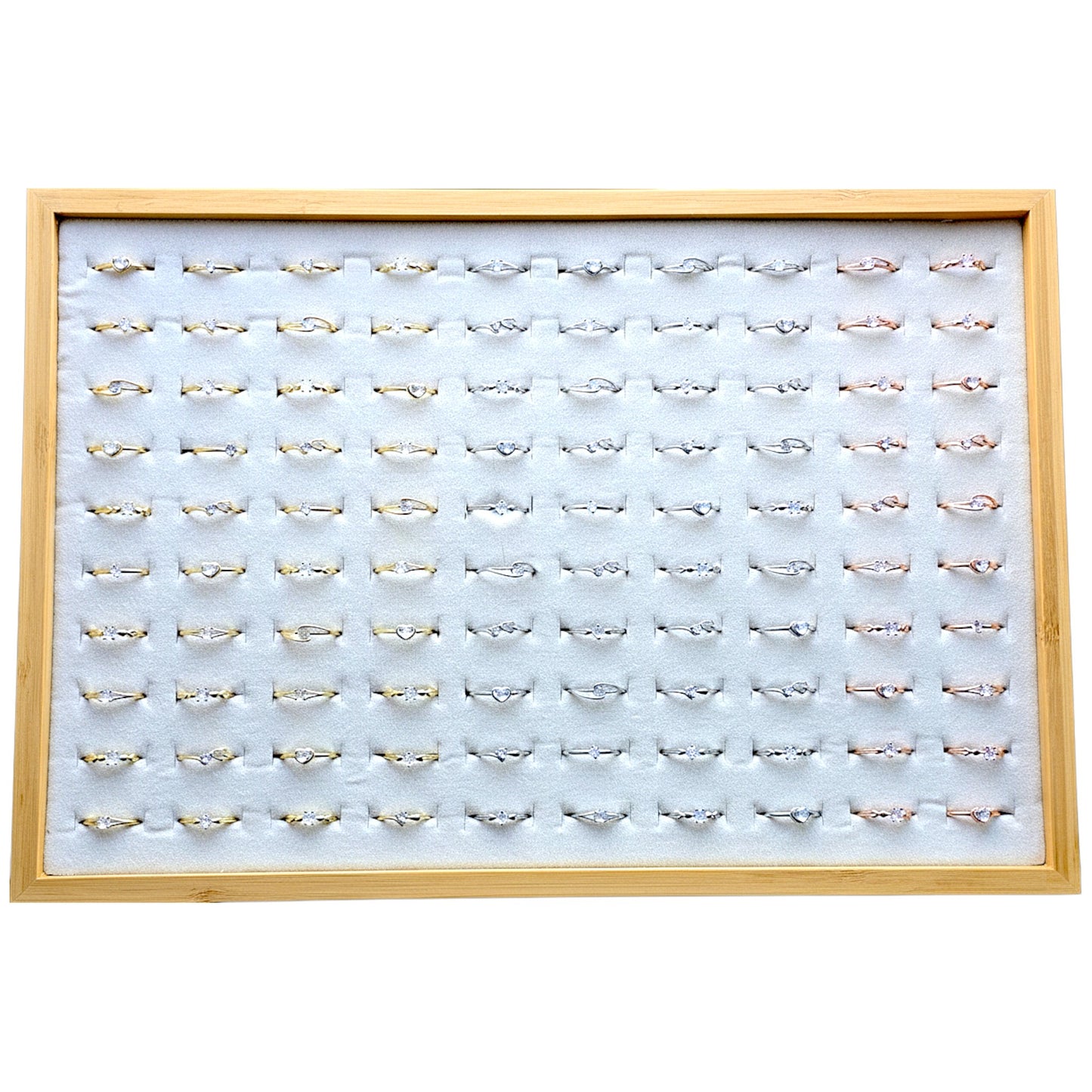 Everlasting Sparkle Ring Collection 2 -100 pcs