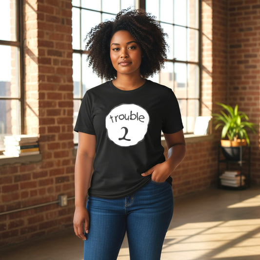 Trouble 2 T-Shirt - Black