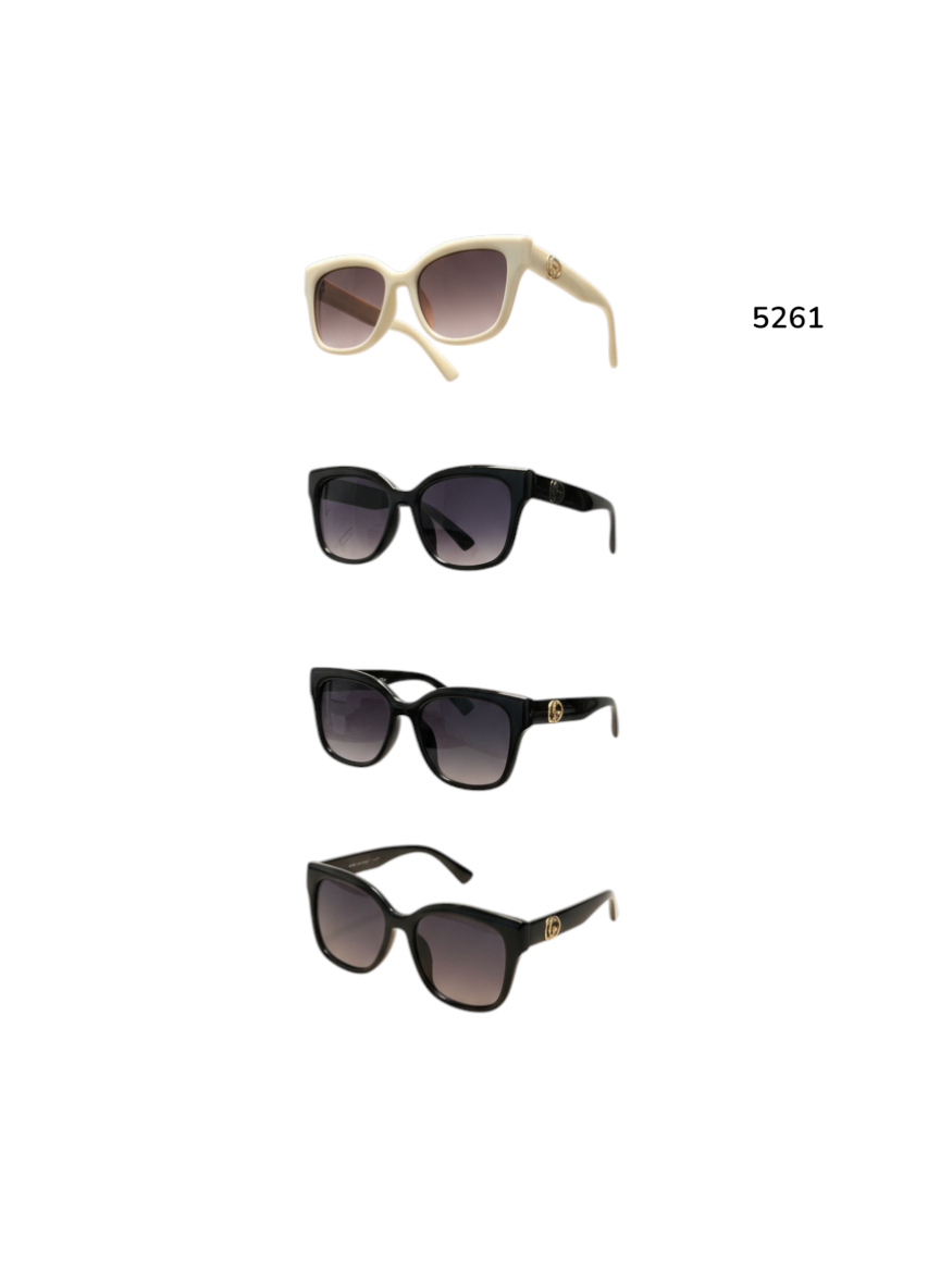 5261 FLAT RECTANGLE SUNGLASSES - $30/DZN