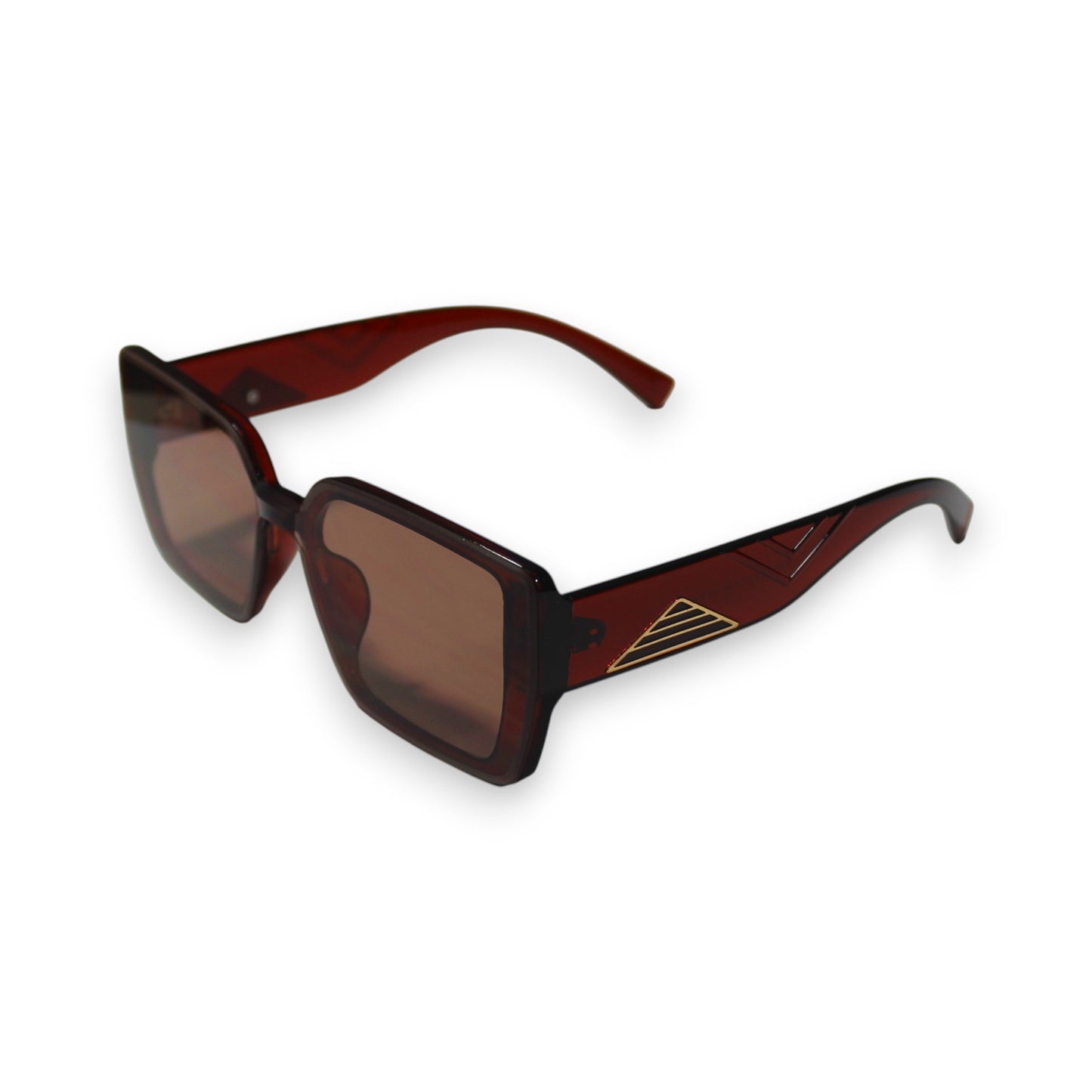 Geometric Design Square Sunglass Set - 6111
