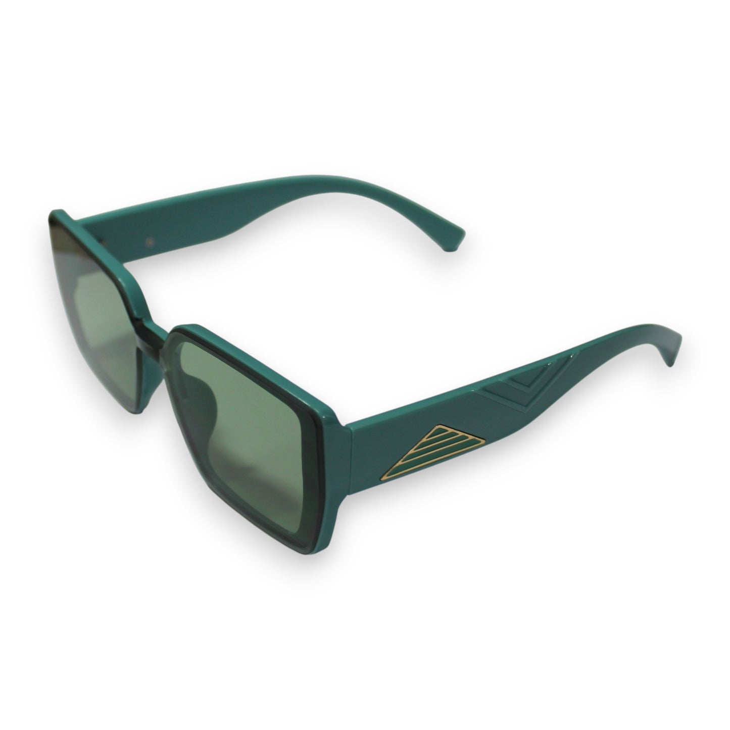 Geometric Design Square Sunglass Set - 6111