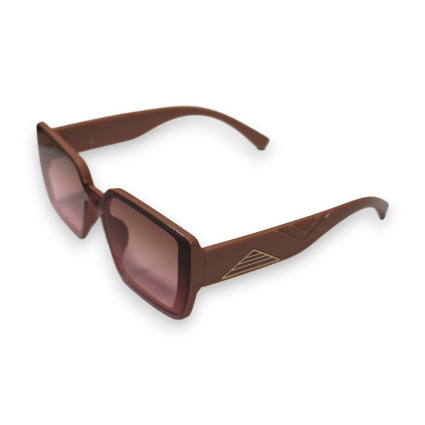 Geometric Design Square Sunglass Set - 6111