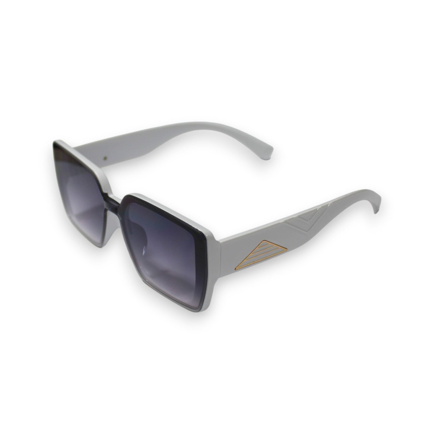 Geometric Design Square Sunglass Set - 6111