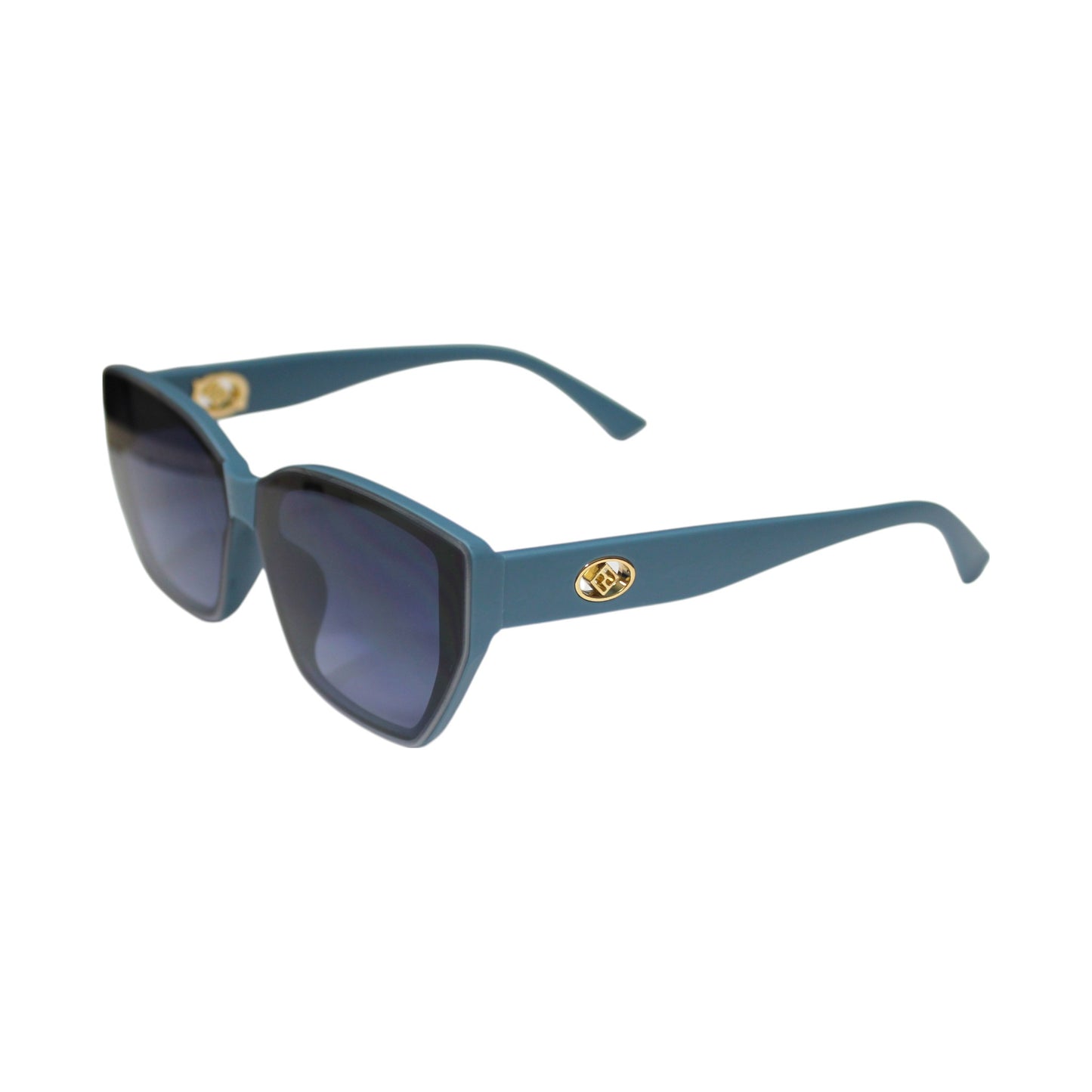 Cat-Eye Diamond Sunglass Set - 6141