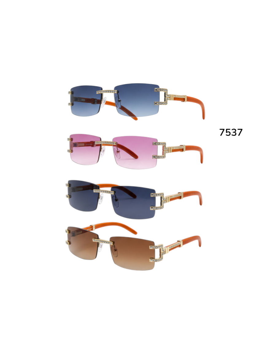 7537 Y2K RHINESTONE SUNGLASSES- $30/DZN