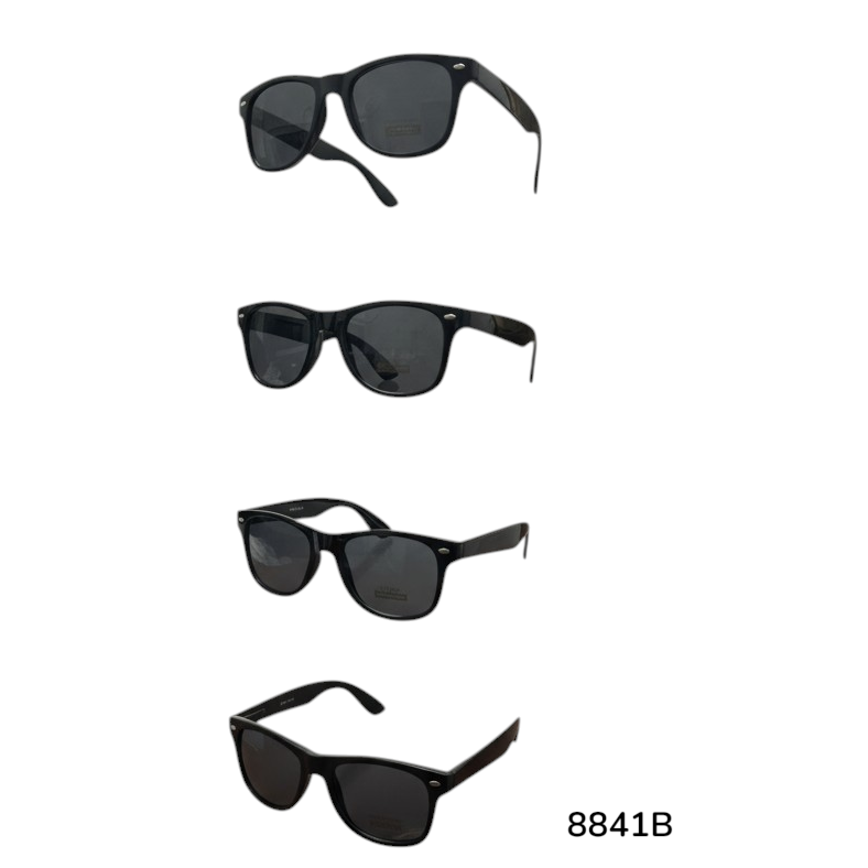 8841B Black Sunglasses - 1 Dzn