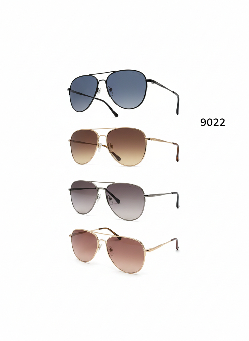 9022 THIN METAL RETRO SUNGLASSES - $30/DZN