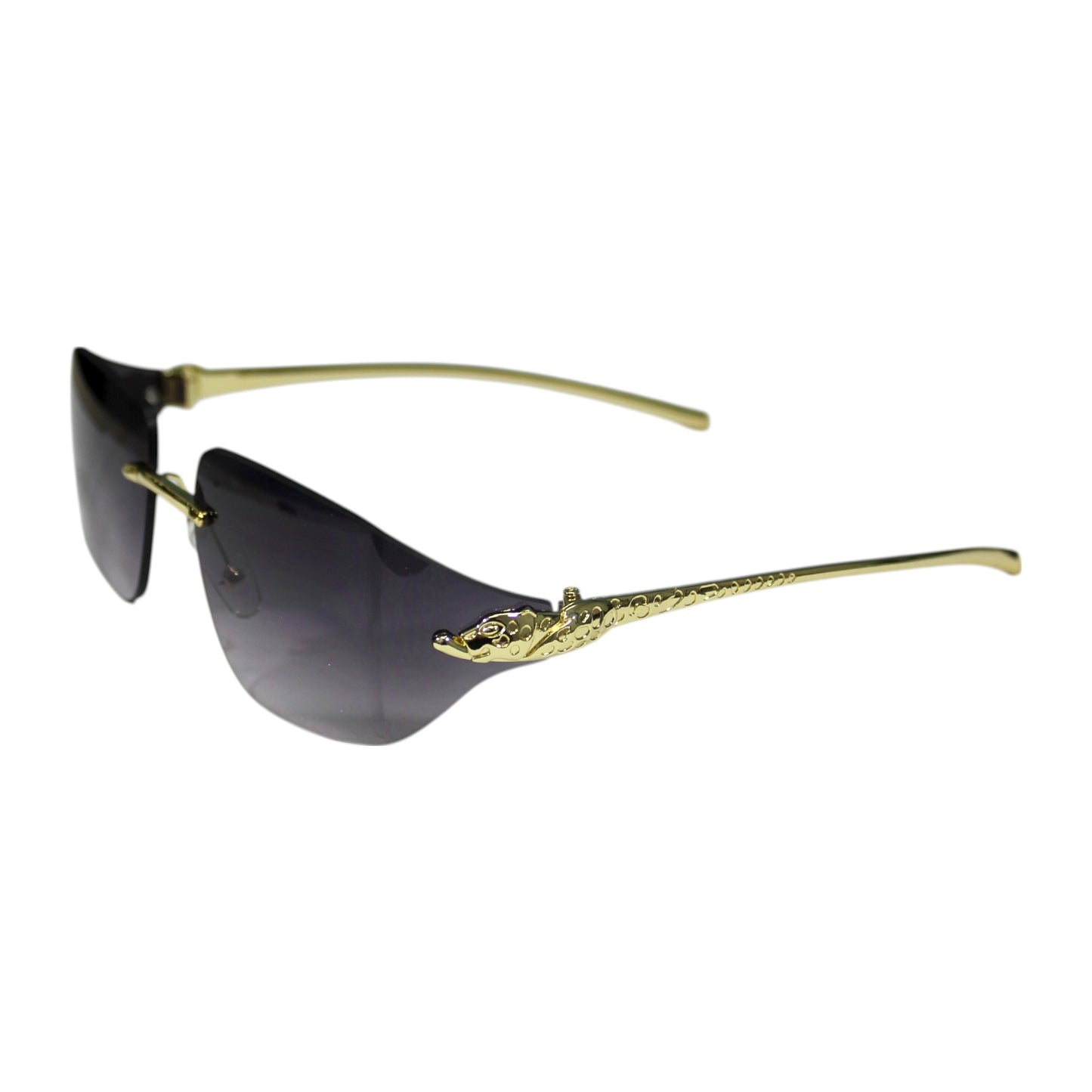 Rimless Leopard Sunglass Set - 90283