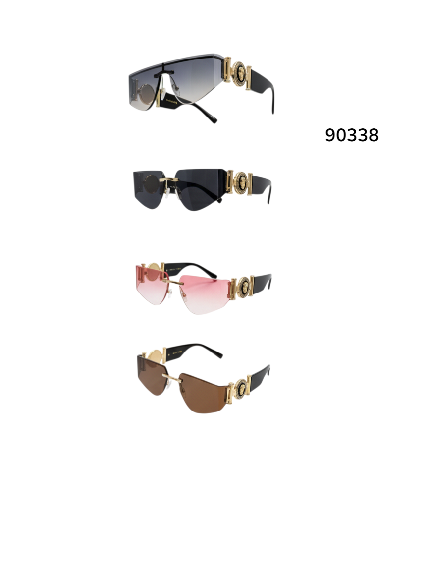 90338 SOLID FRAME SUNGLASSES - $30/DZN
