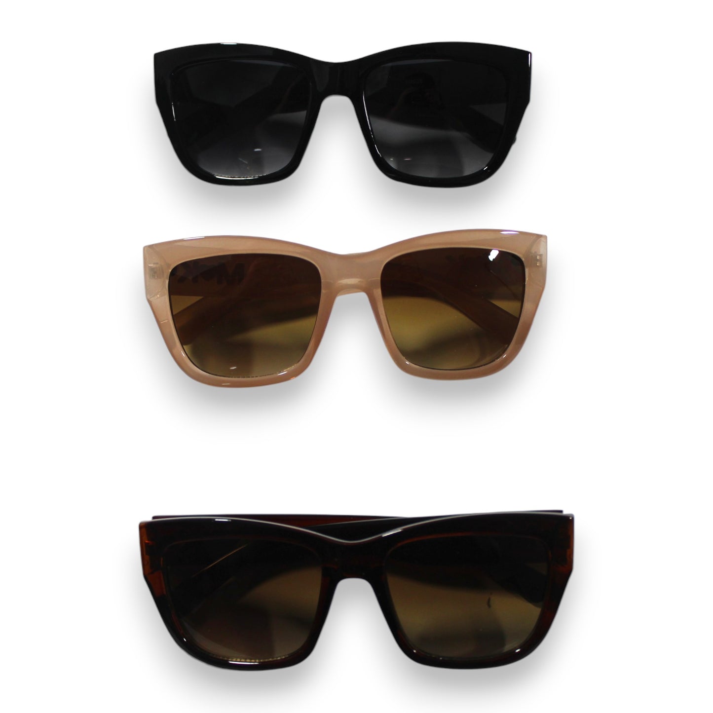 Bold Frame Sunglass Set - 9M025