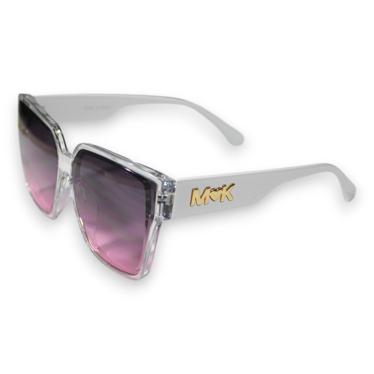 Oversized Square Fashion Sunglass Set - 9M063