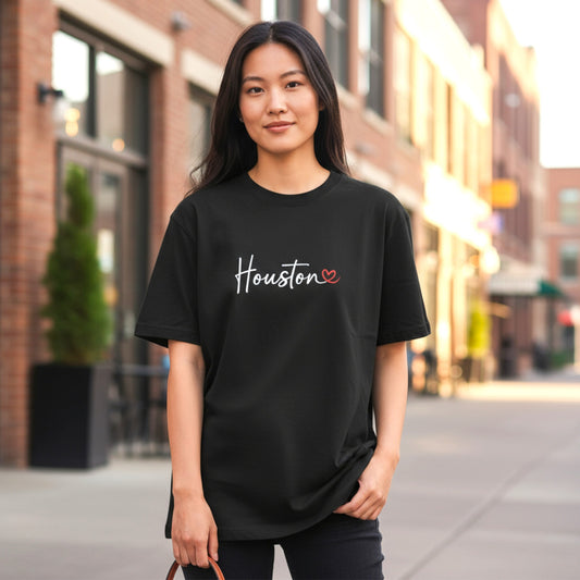Houston T-shirt-Black