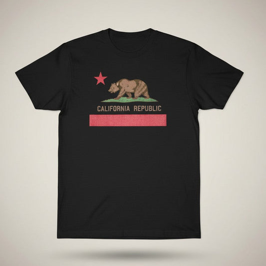 California Republic T-shirt (Black)