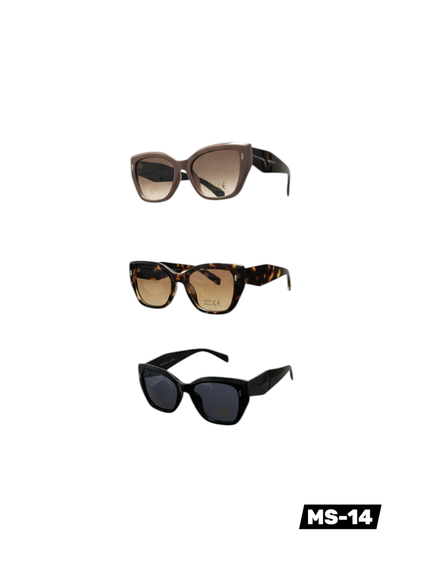 MS-14 BUTTERFLY FRAME SUNGLASSES - $30/DZN