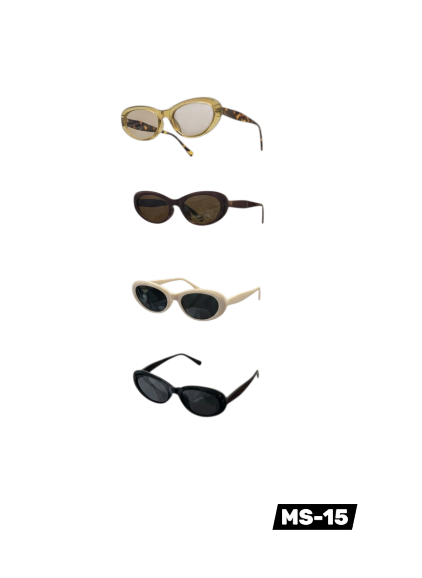 MS-15 CATEYE OVAL SUNGLASSES - $30/DZN