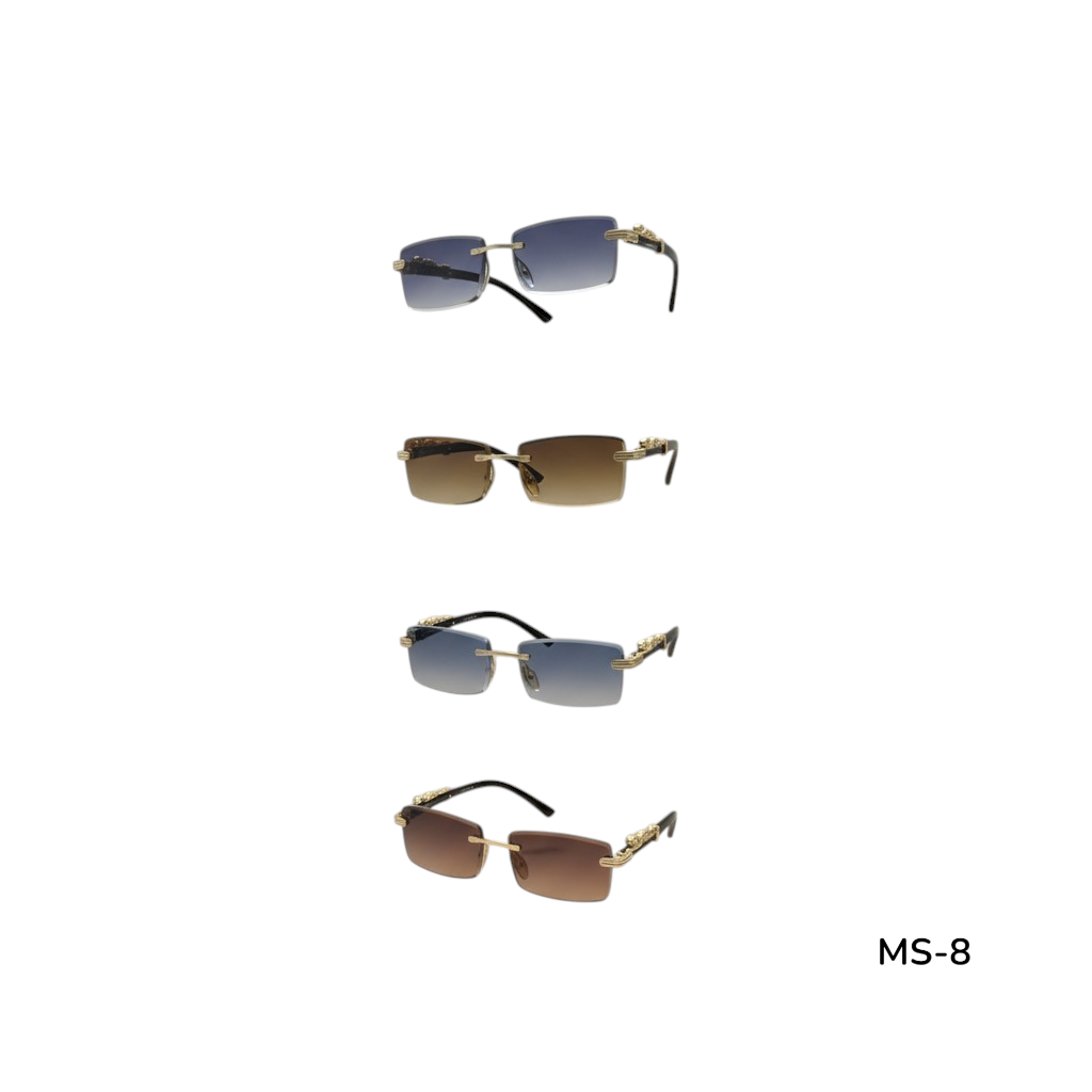 MS-8 Metal animal design glasses- 1 DZN