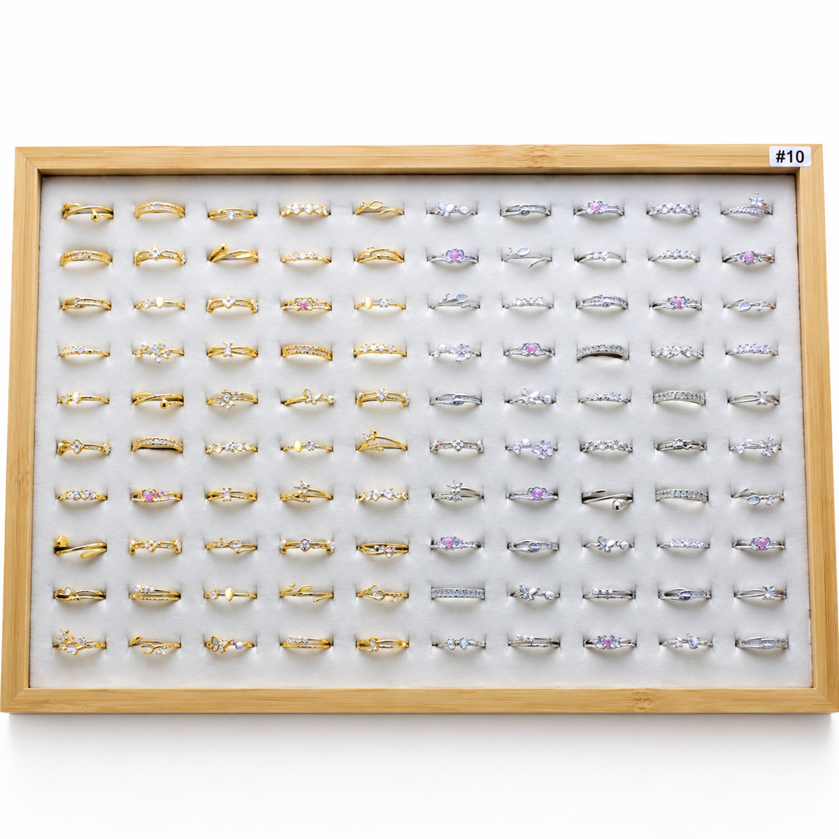 Everlasting Sparkle Ring Collection 10-100 pcs