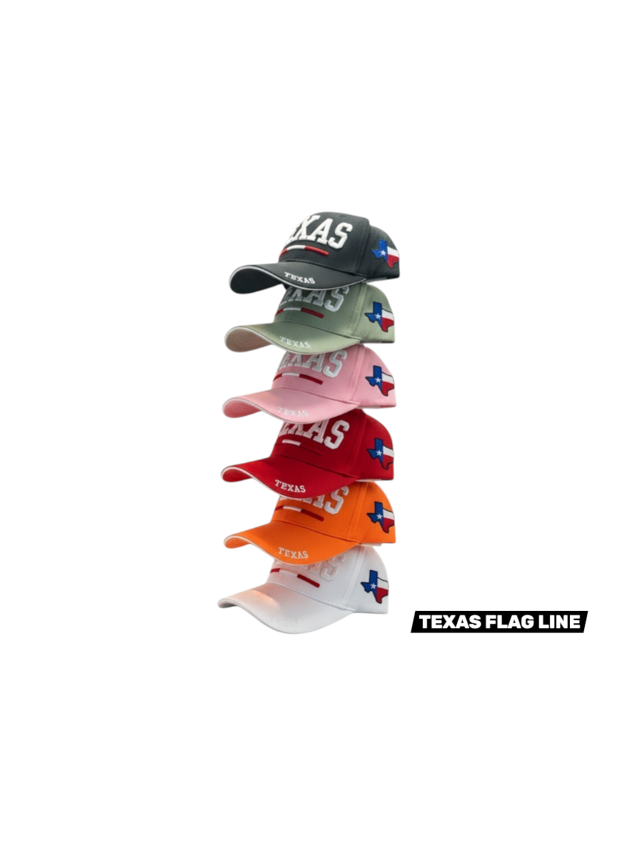 TEXAS FLAG LINE CAP- $42/DZN