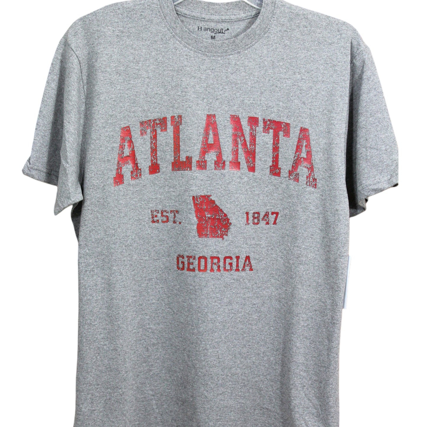 Atlanta Georgia est.1847 State T-Shirt - Gray