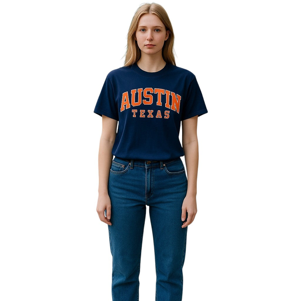 Austin Texas T-Shirt - Navy