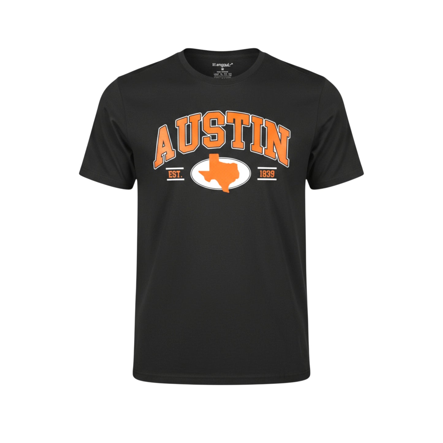 Austin EST.1839 State T-Shirt - Black