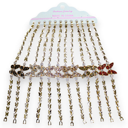 Butterfly Bracelet Set (1 Dzn)