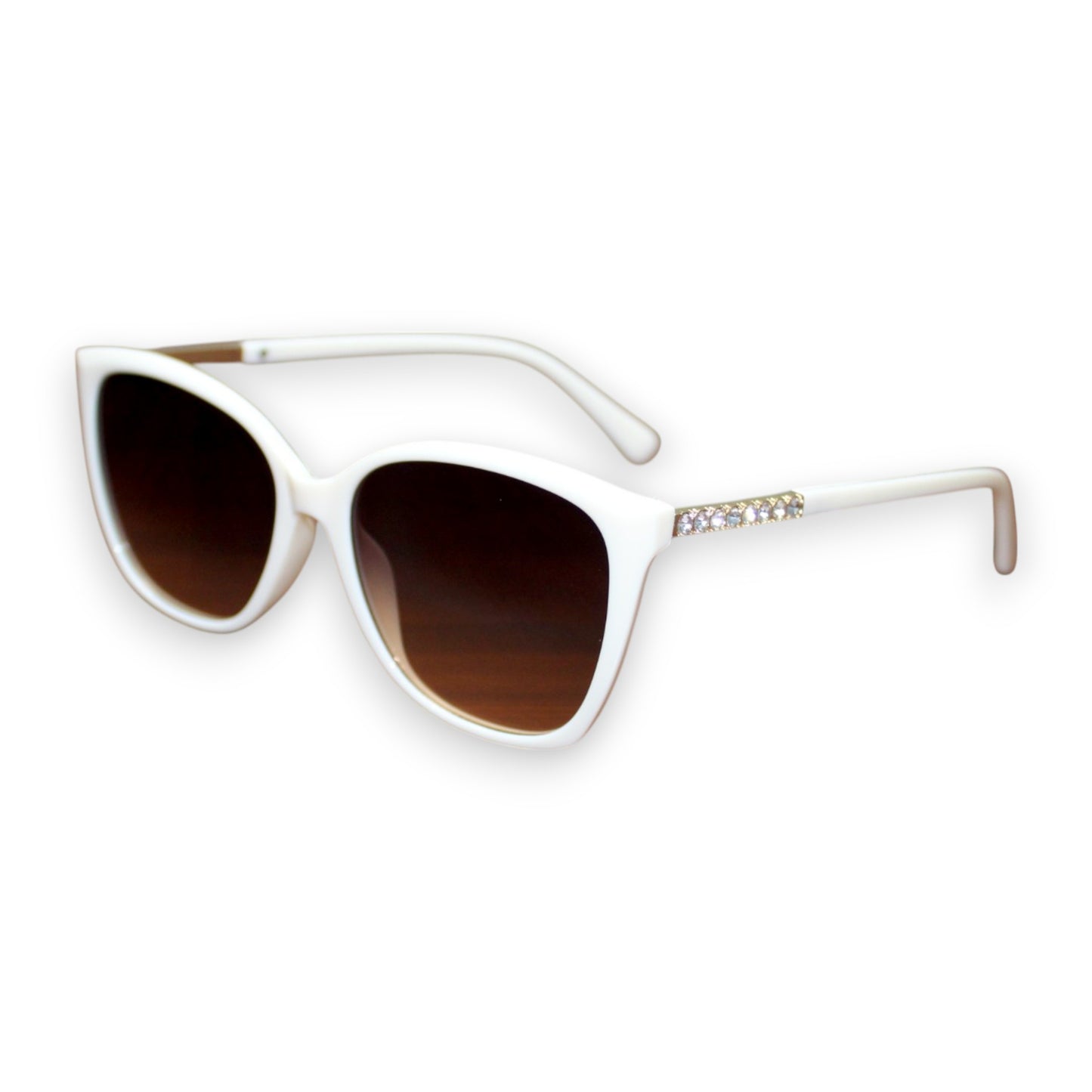 Cat-Eye Rhinestone Sunglass Set - XLA51020
