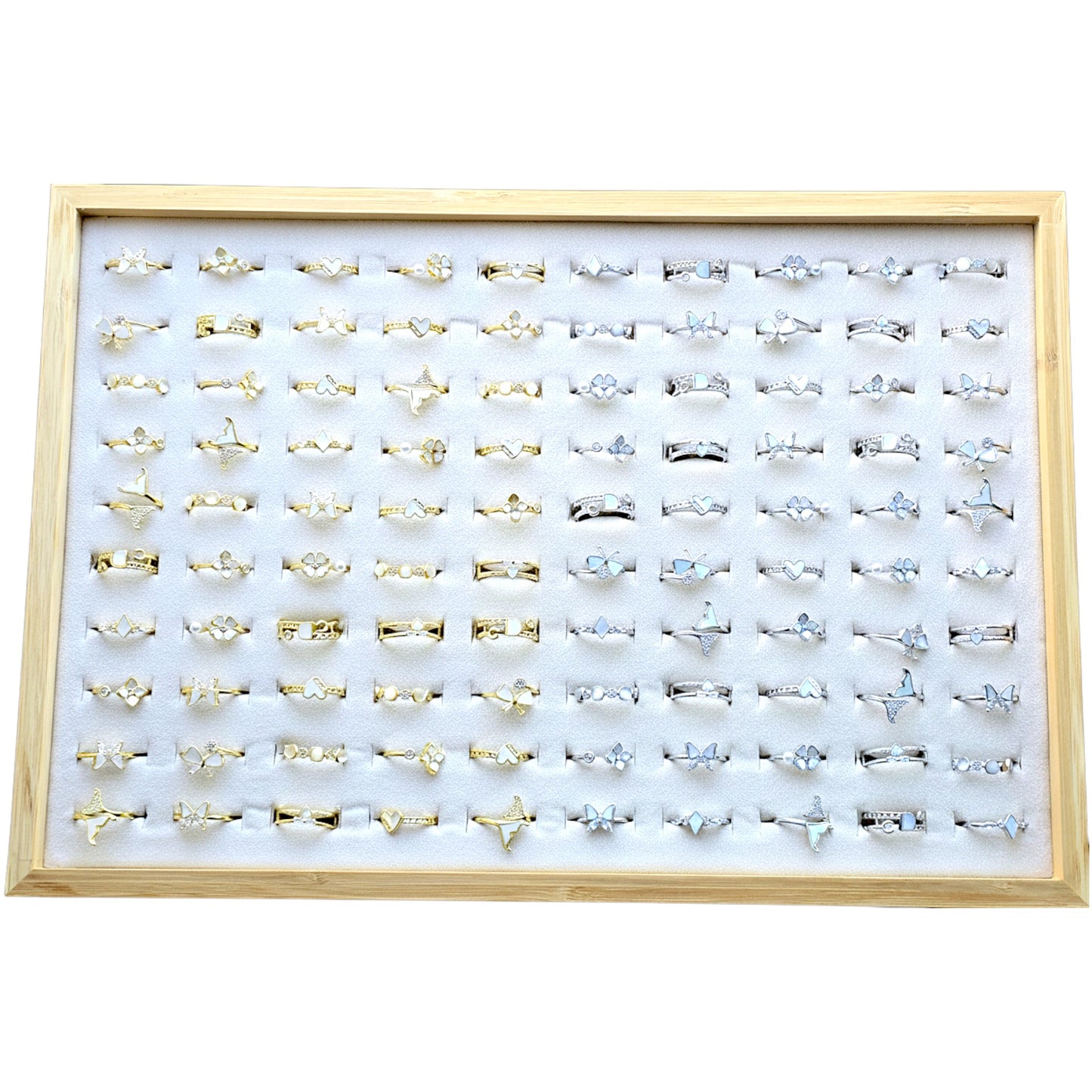 Everlasting Sparkle Ring Collection 8-100 pcs