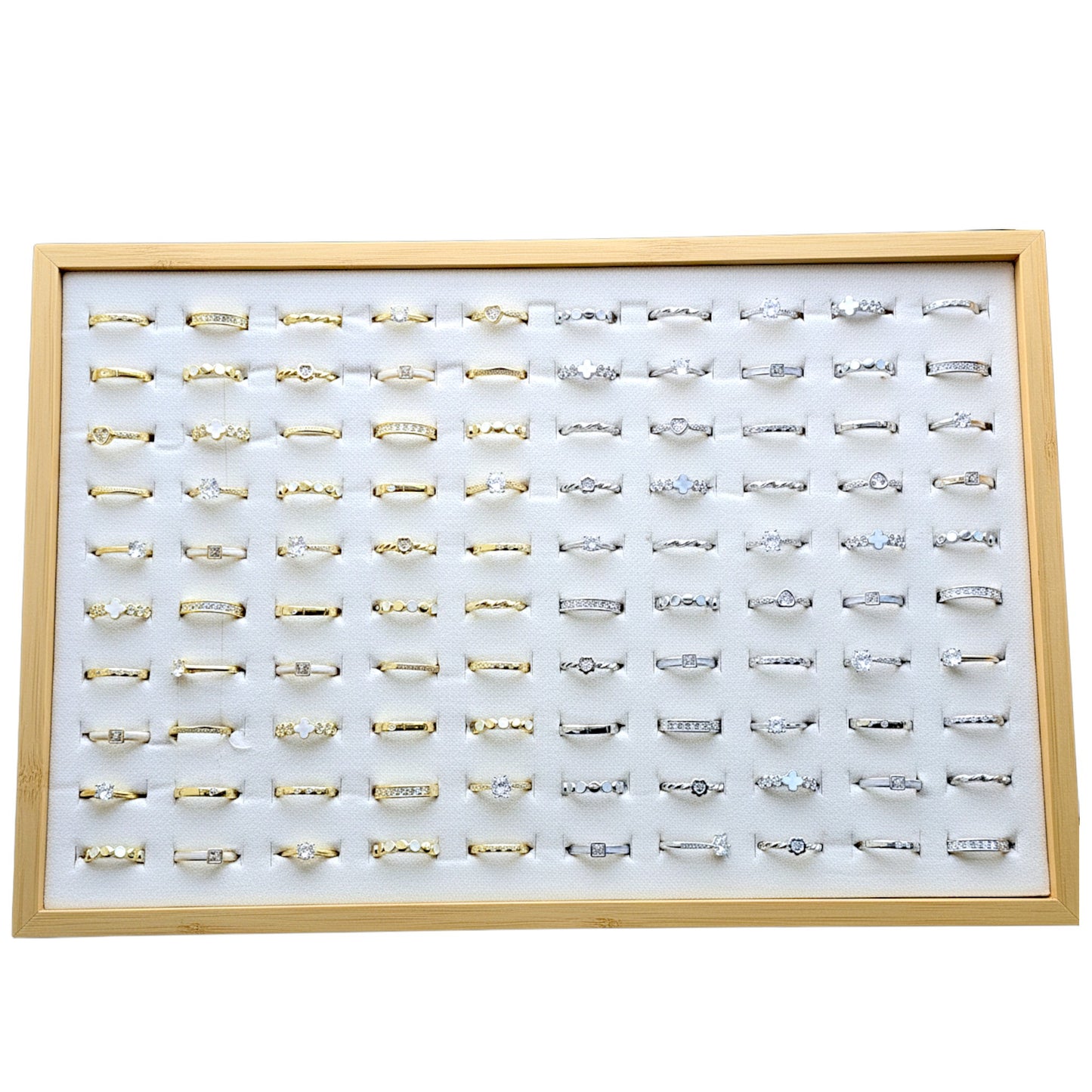 Everlasting Sparkle Ring Collection 9-100 pcs