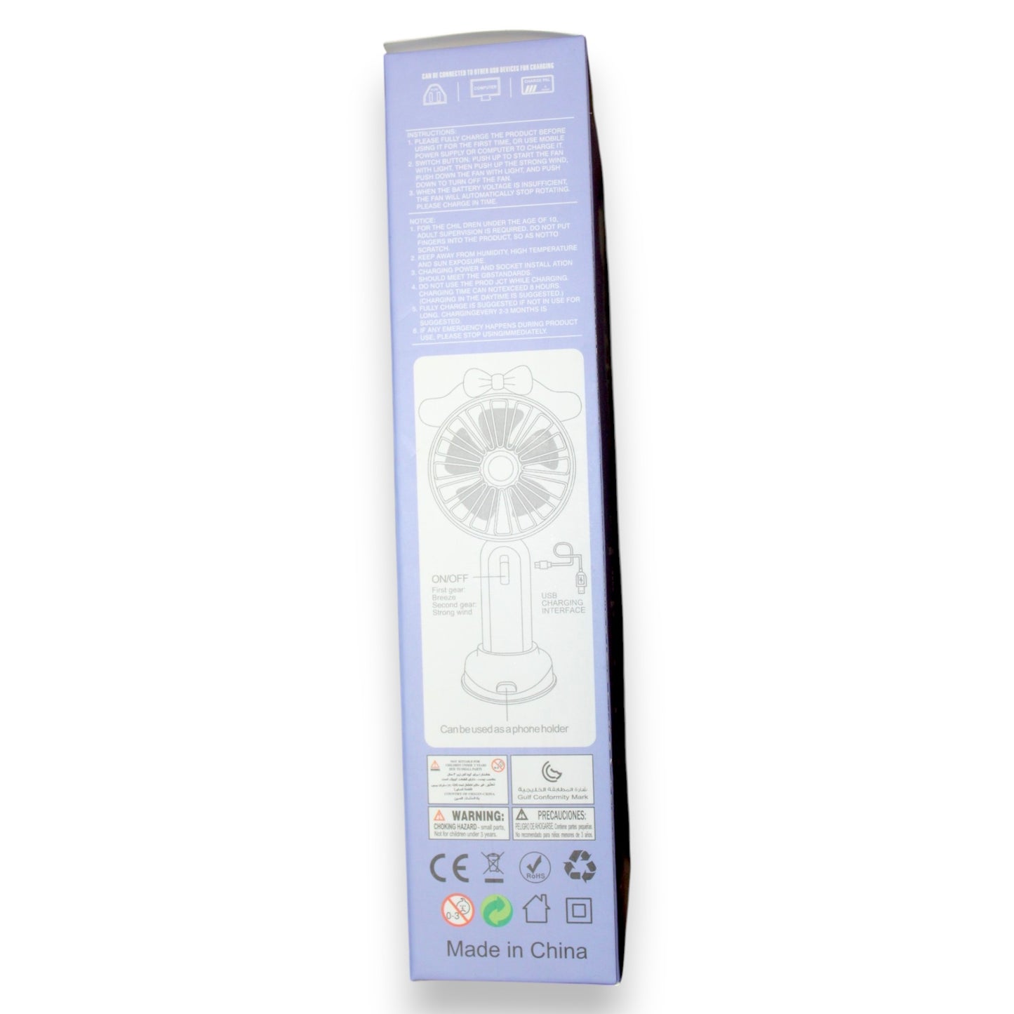 Handheld/Desktop Cute Fan - DD8070