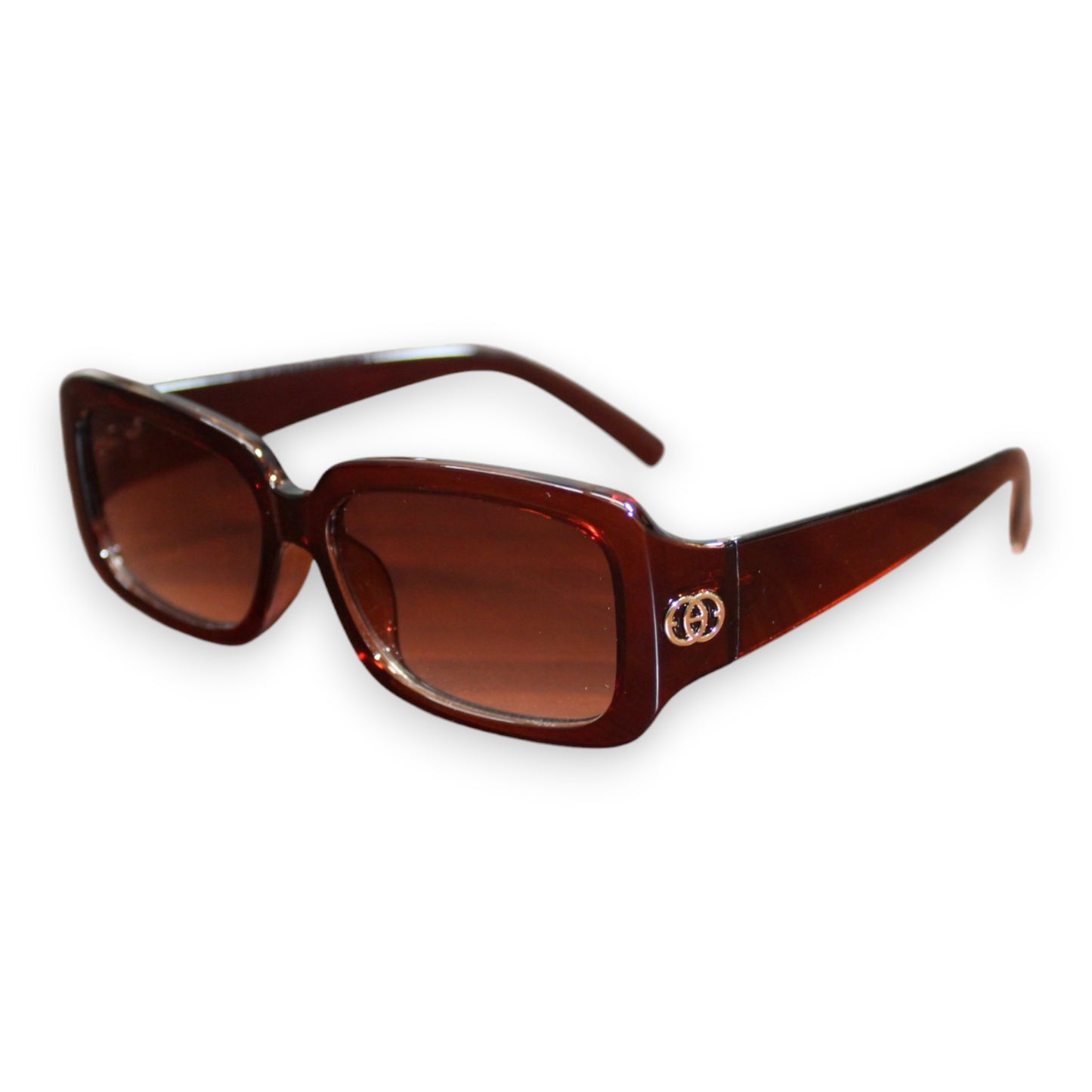 Double Circle Square Sunglass Set - 5107