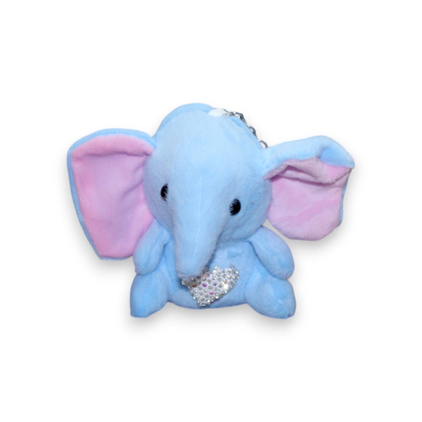 Elephant With Heart Keychain Set - 45531