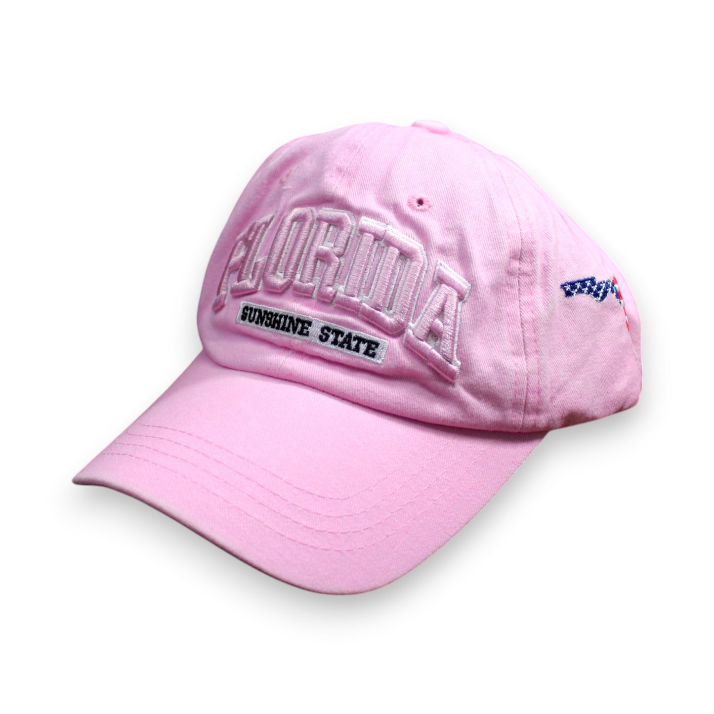 Florida Sunshine State Flag Hat - Pink (1 Dzn)