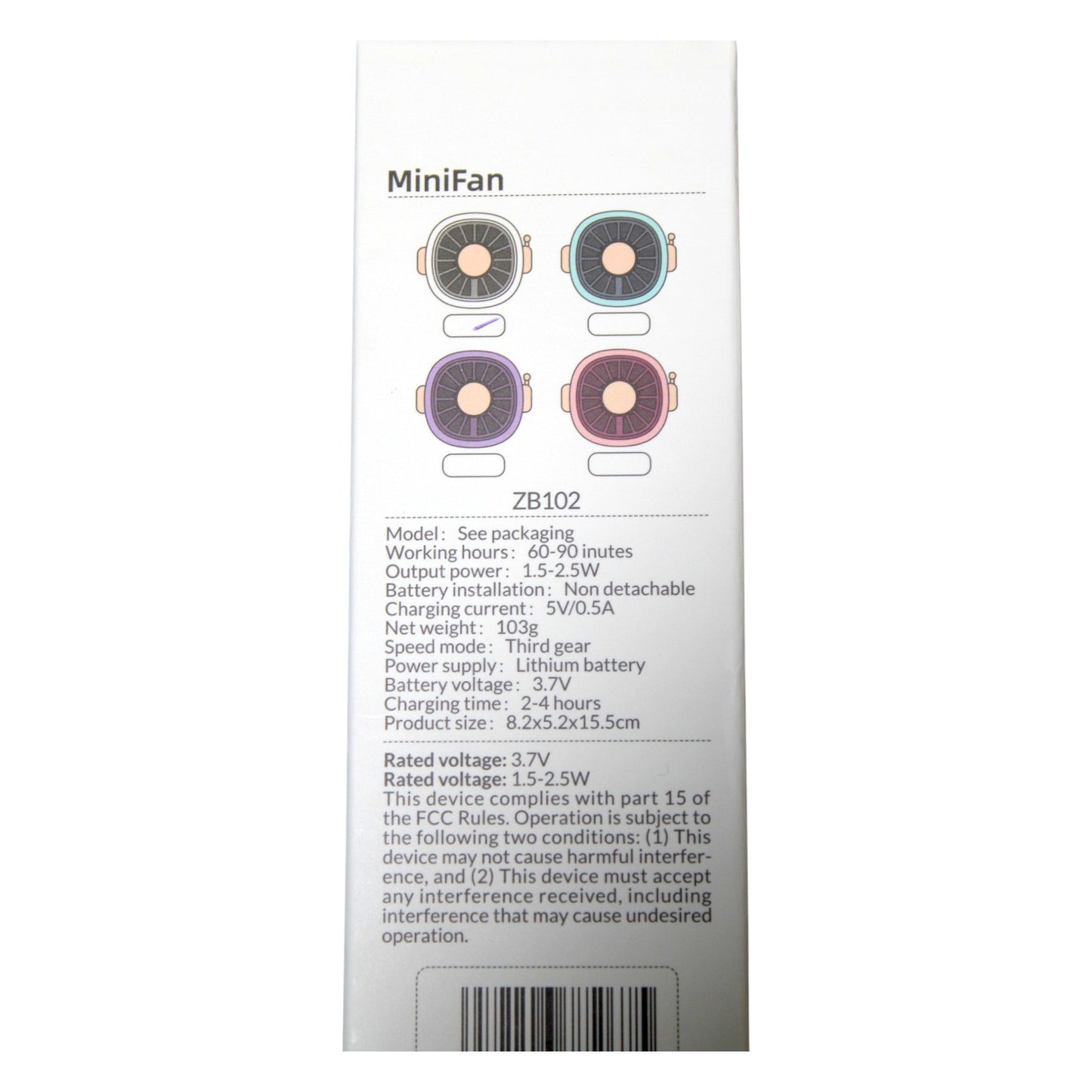 Handheld Fan - ZB102