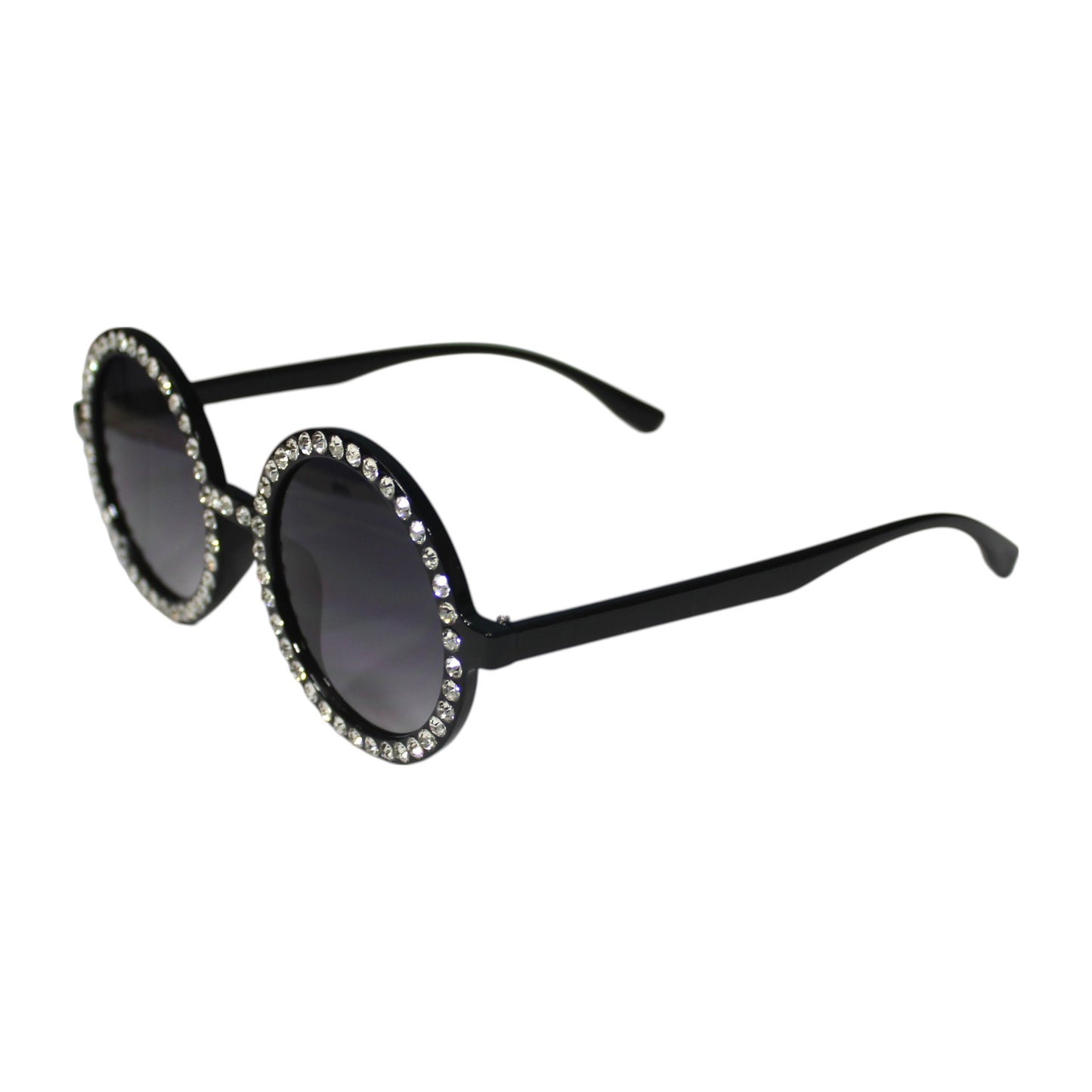 Round Rhinestone Sunglass Set - KT14