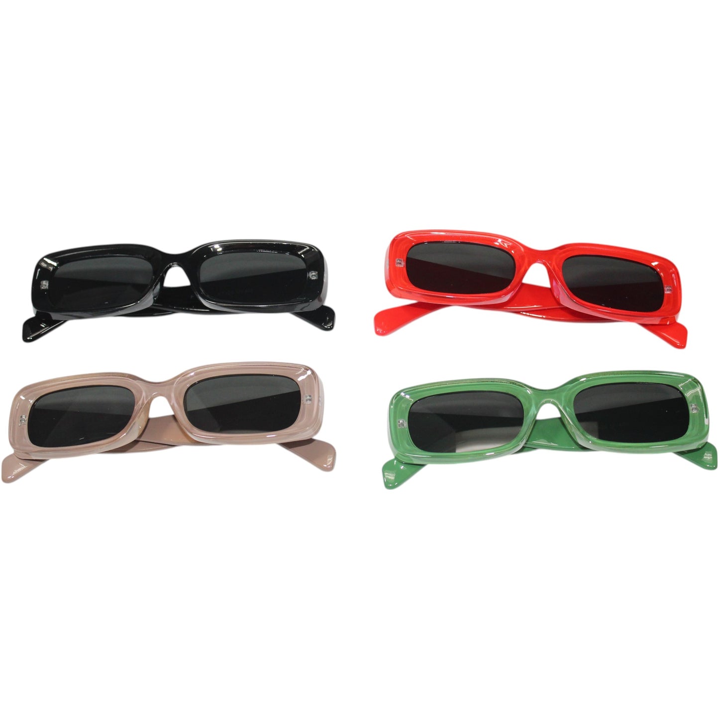 Thick Rectangle Sunglass Set - KT20
