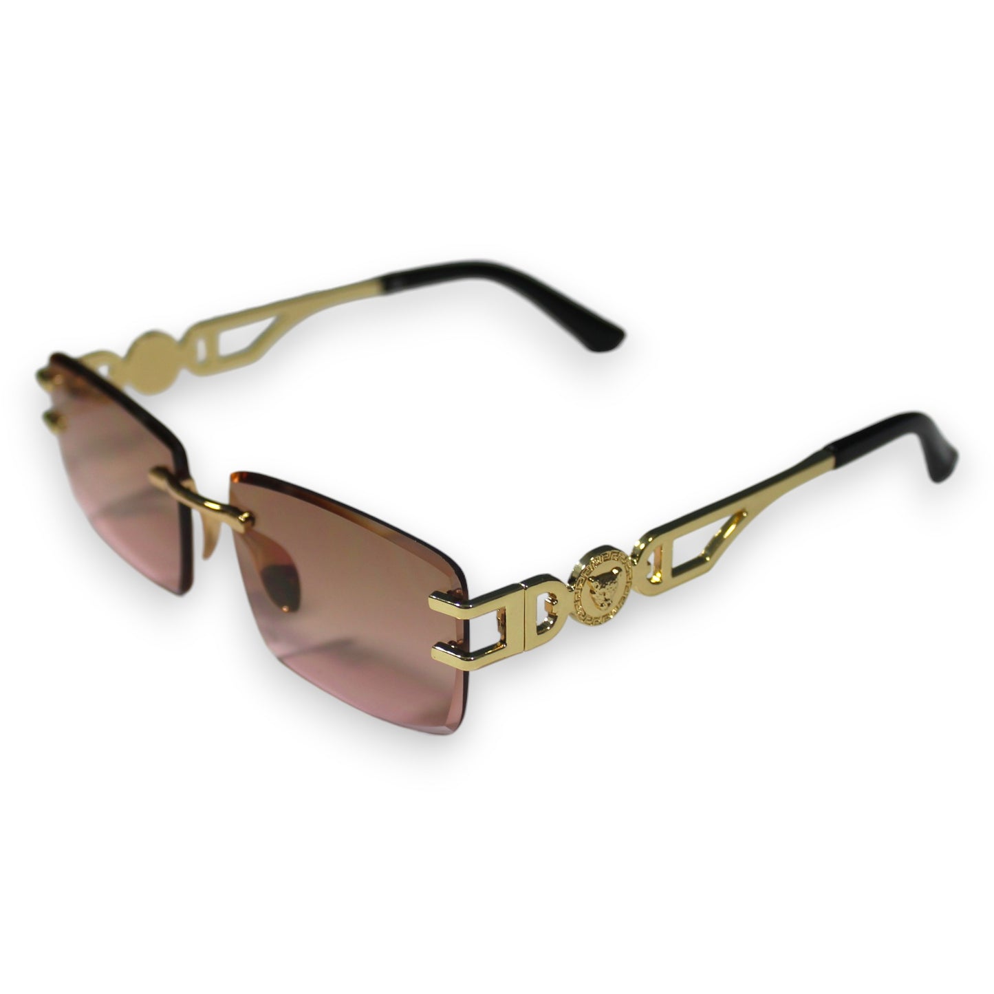 Stylish Rectangle Sunglass Set - KT3