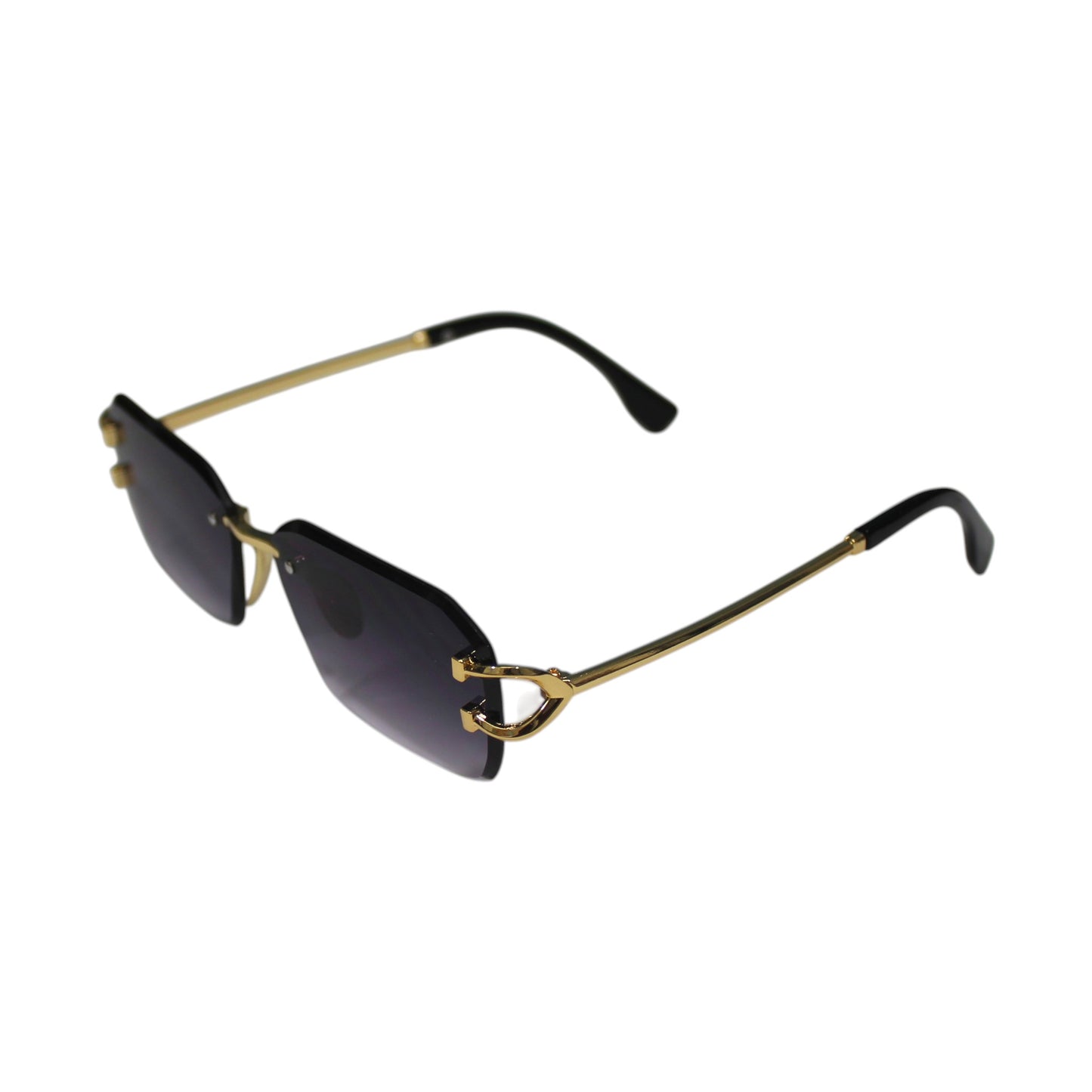 Gradient Rectangle Sunglass Set - KT5
