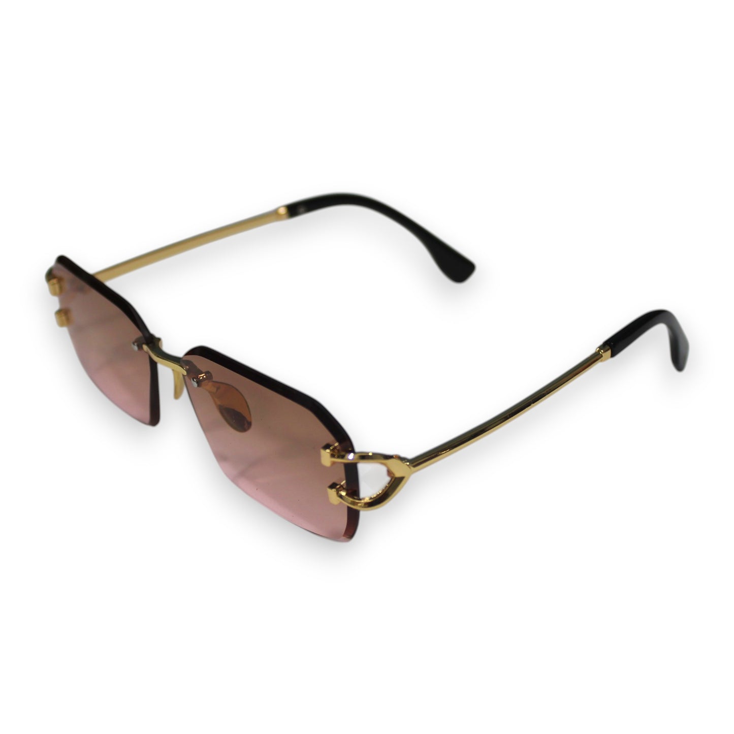 Gradient Rectangle Sunglass Set - KT5