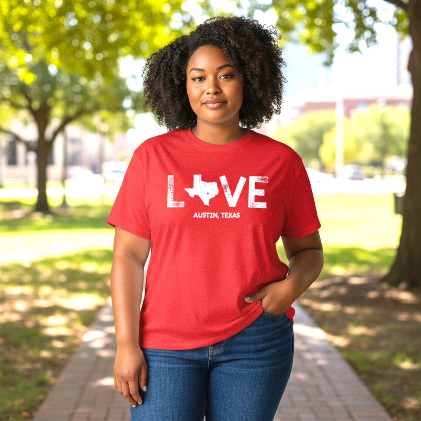 ATX Love T-Shirt - Red