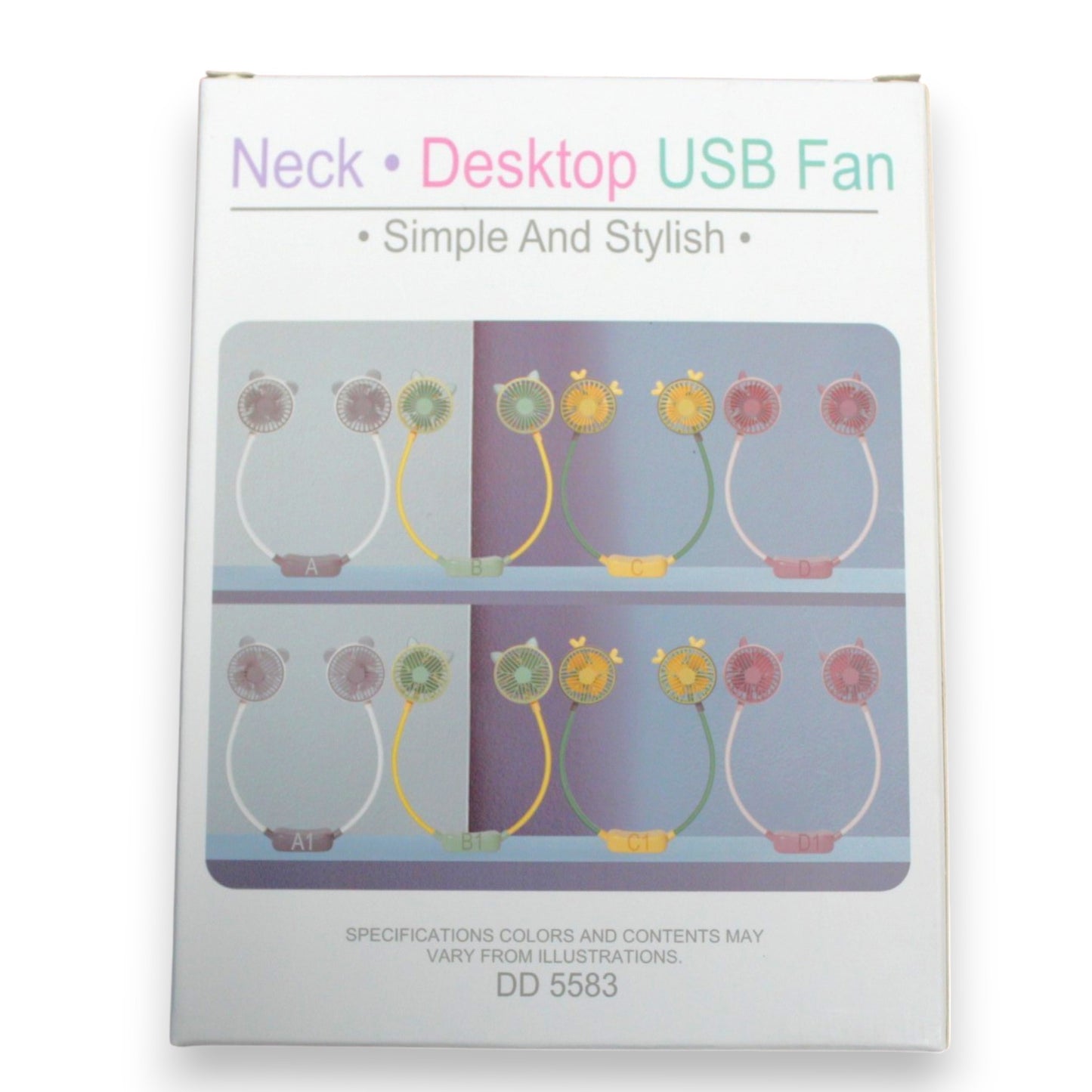 Neck/Desktop USB Fan - DD5583