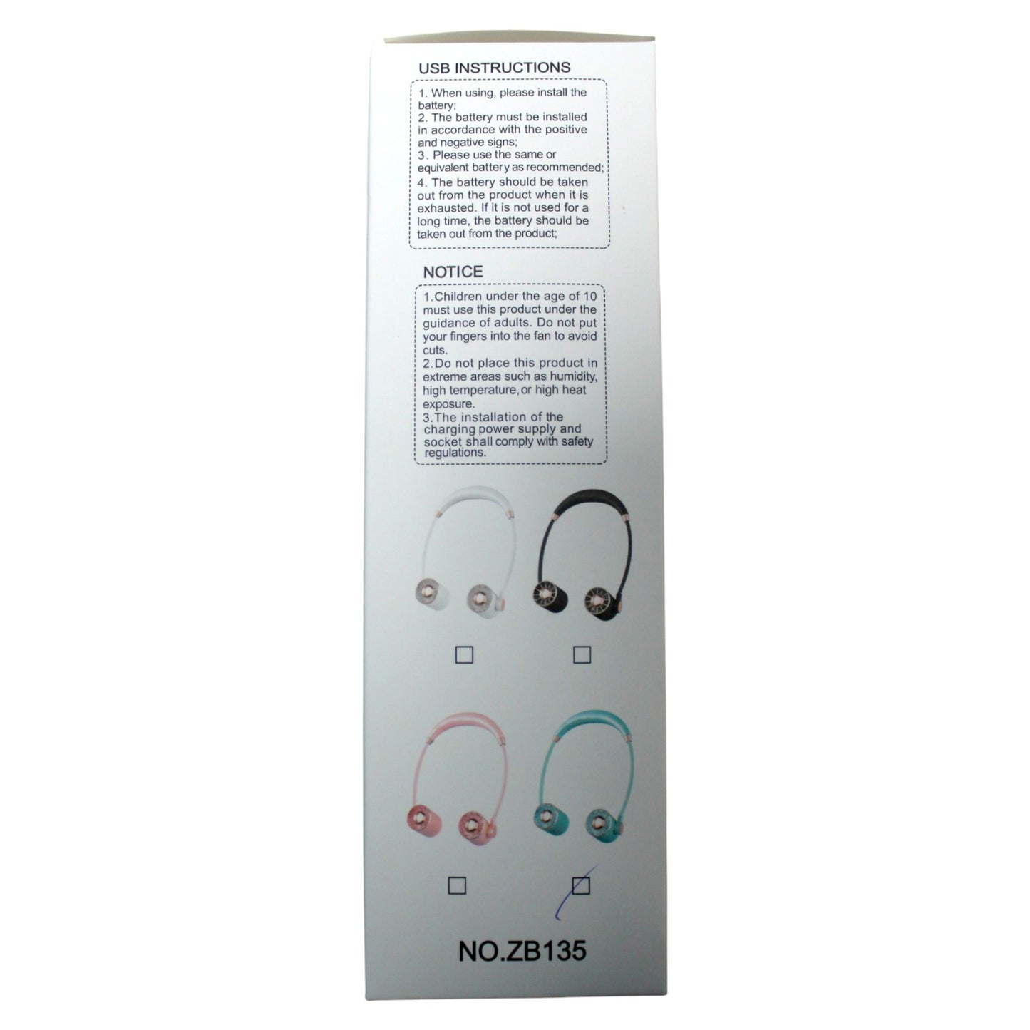 Neck Fan - ZB135