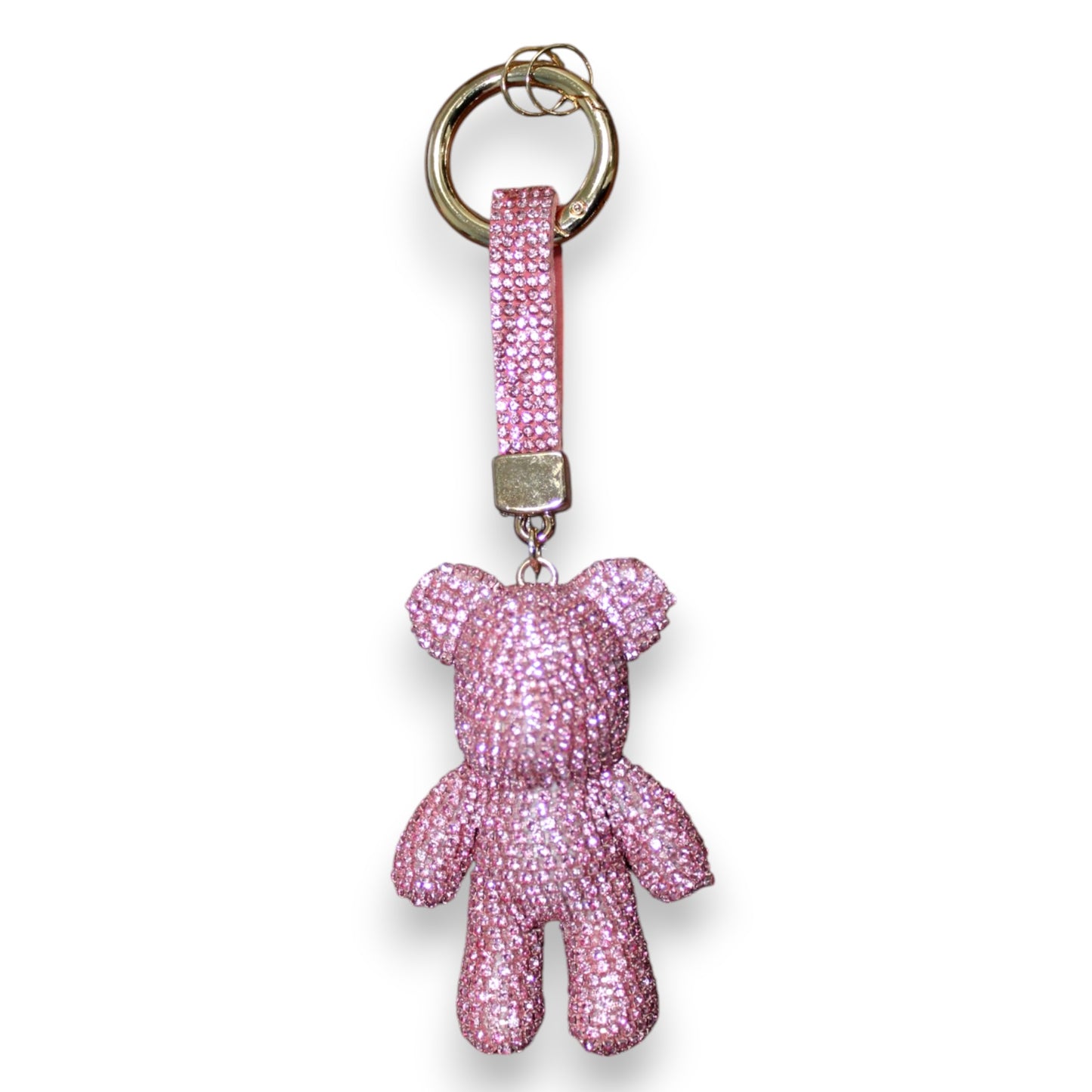 Sparkly Big Bear Keychain Set