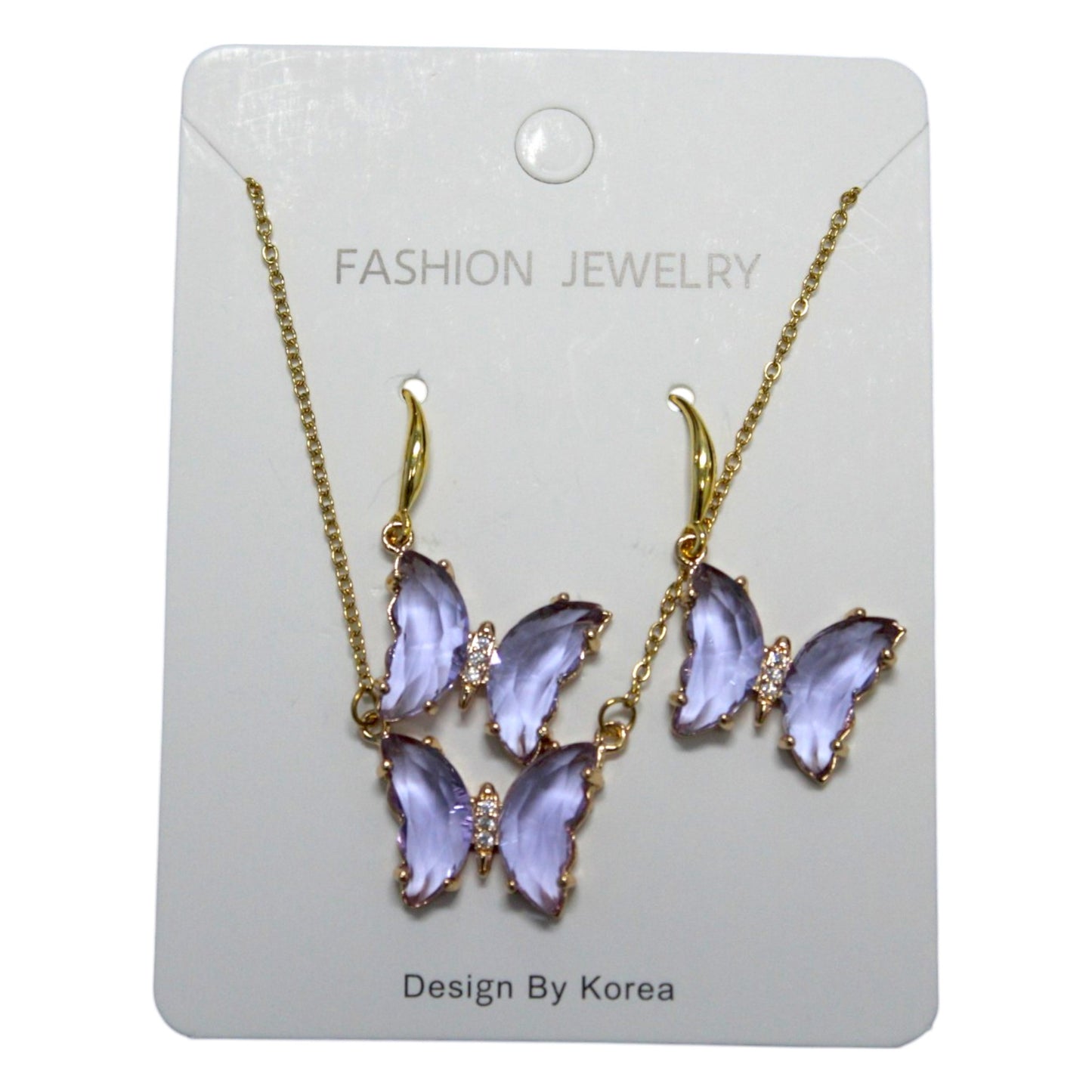 Butterfly Set - Purple (1 Dzn)