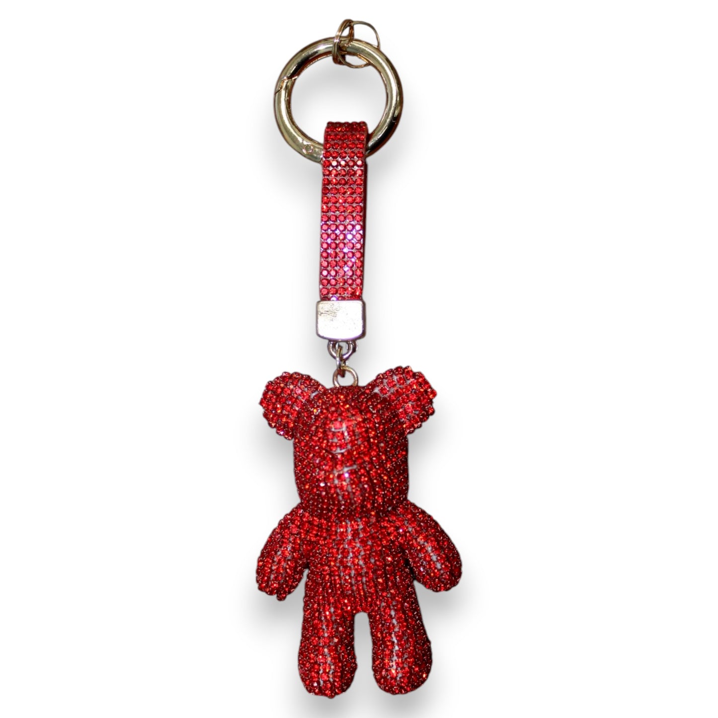 Sparkly Big Bear Keychain Set