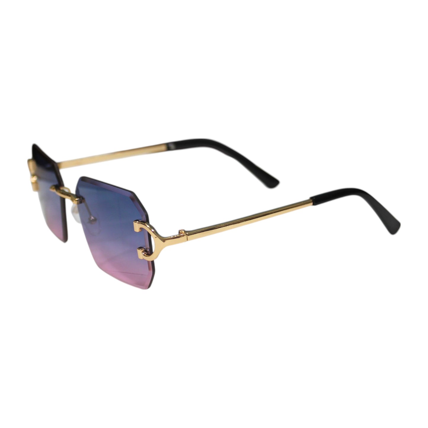 Rimless Link Sunglass Set - S024