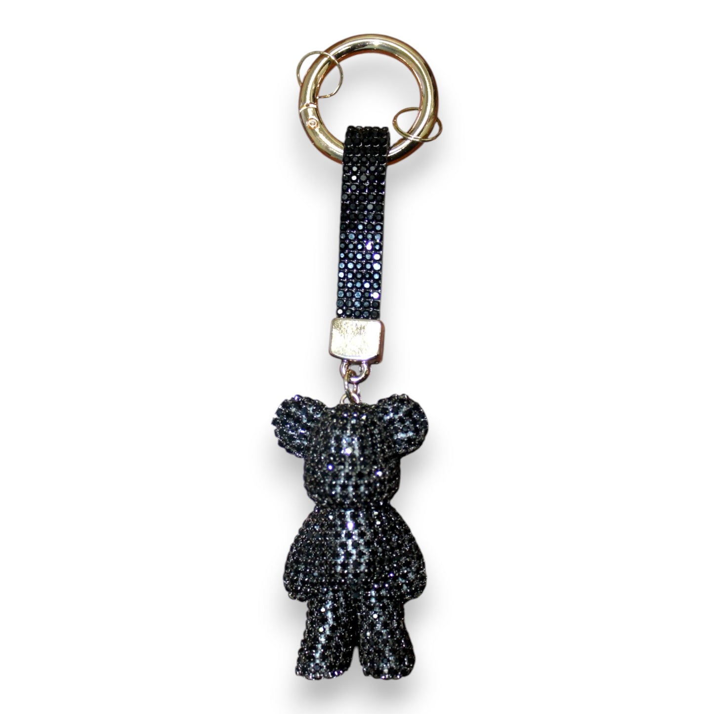 Sparkly Small Bear Keychain Set