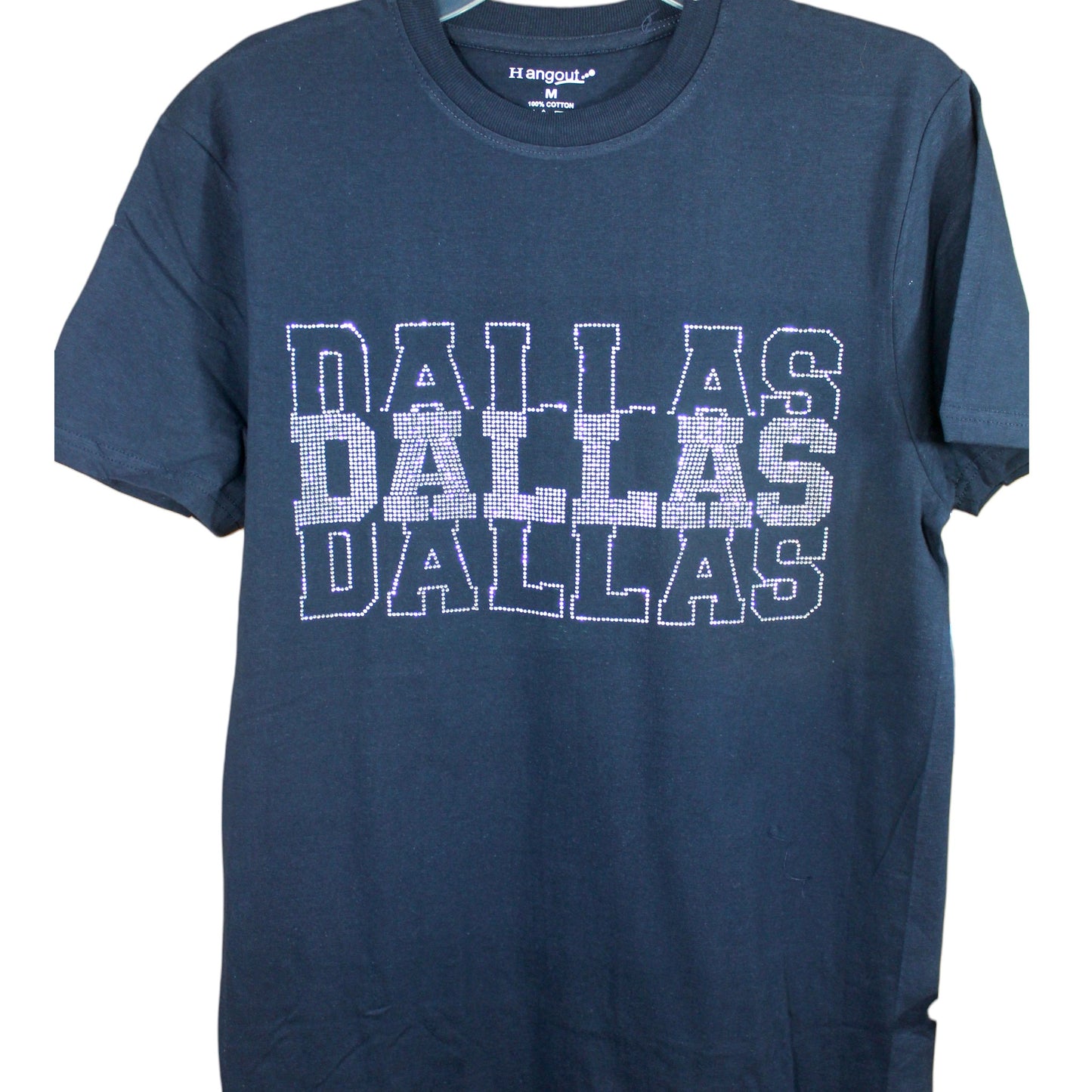 Dallas Sparkly T-Shirt - Navy