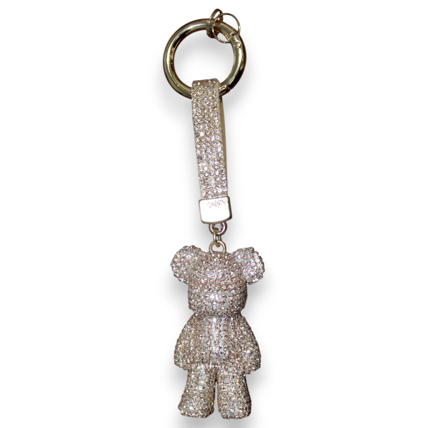 Sparkly Small Bear Keychain Set